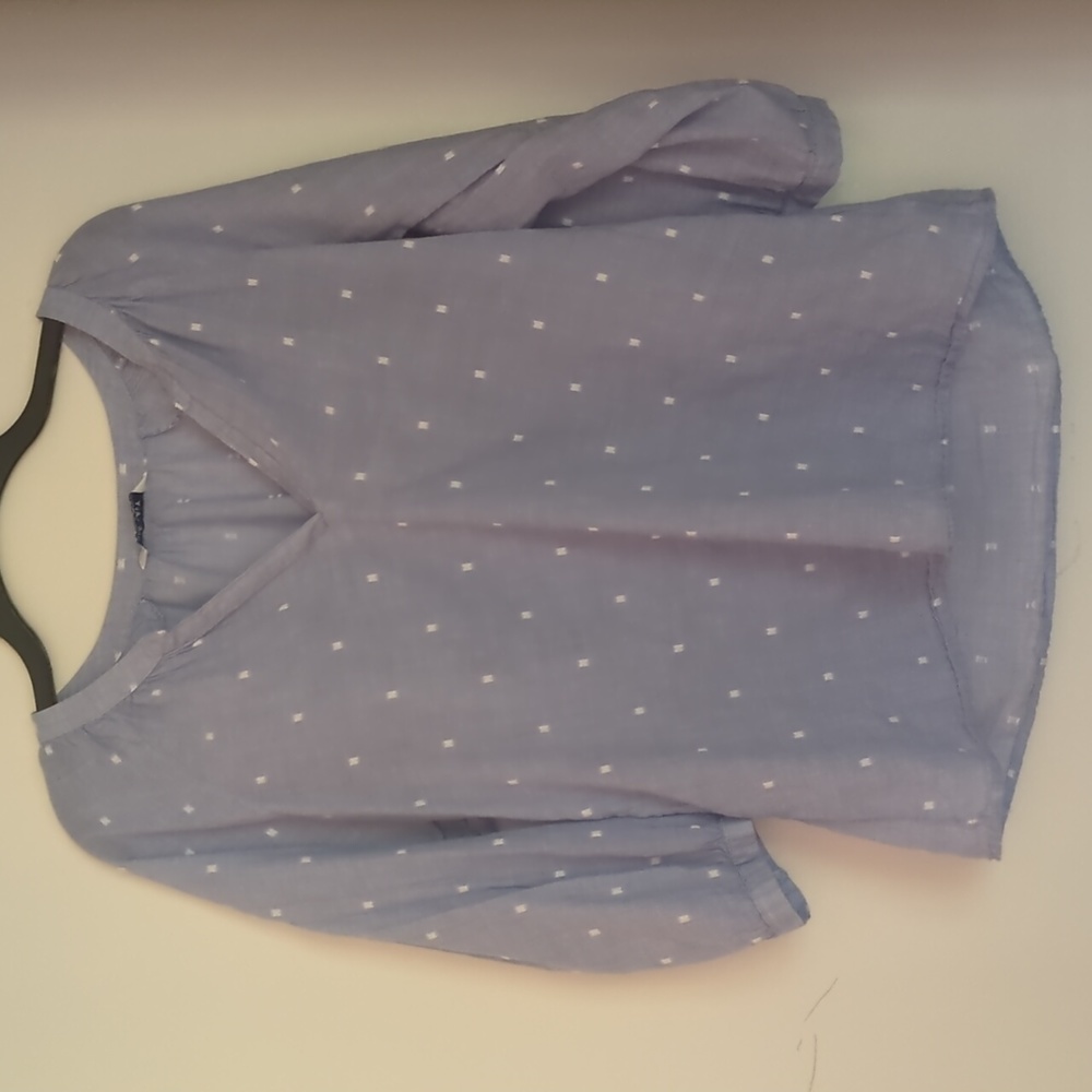 Old Navy Women's Blue 3/4 Sleeve Top Size M